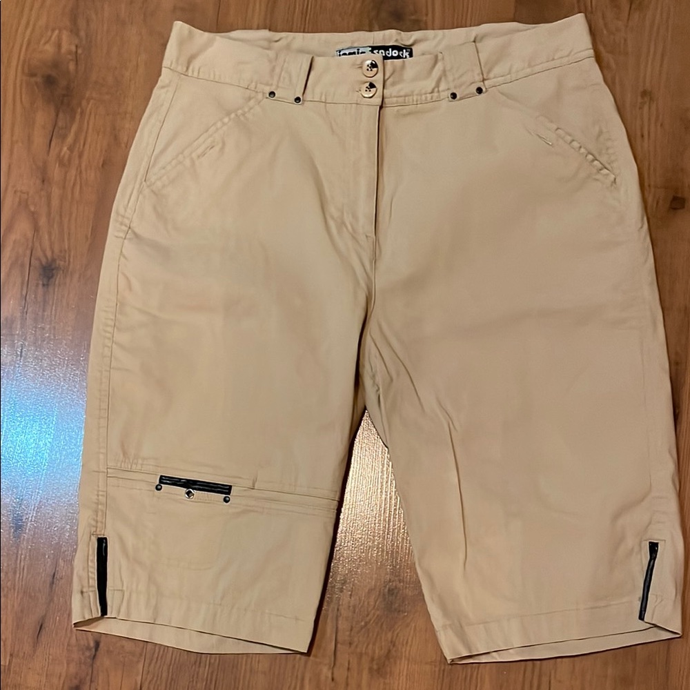 Jamie Sadock Beige Cargo Shorts